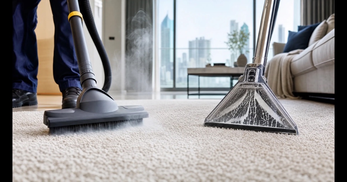 Steam deep cleaning in Singapore: 3 differences that matter