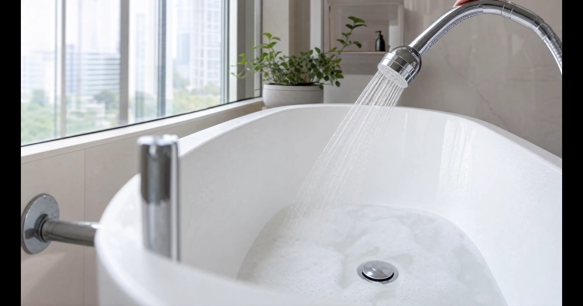 3 steps to clean a bathtub like a pro in Singapore
