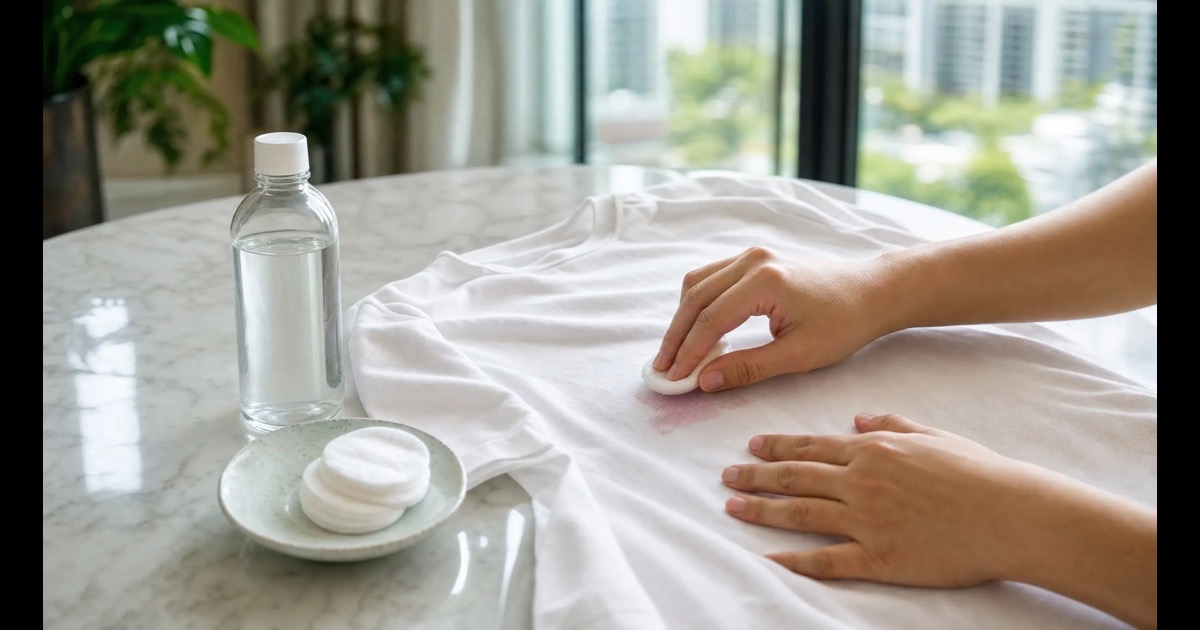 5 DIY steps to get nail polish out of clothes
