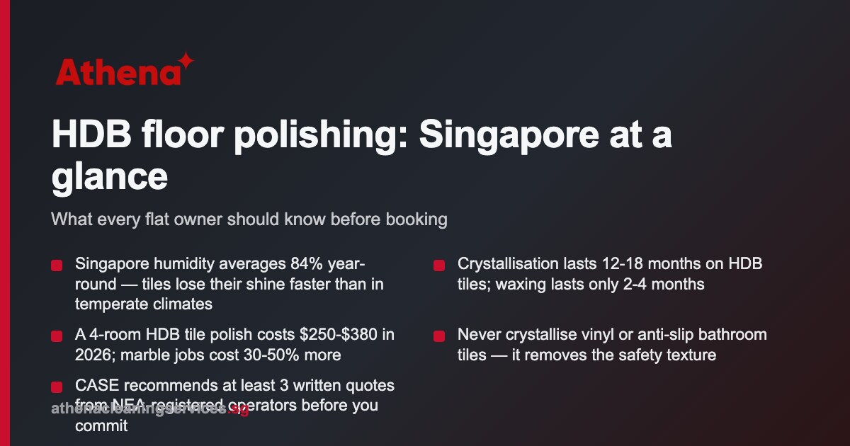 HDB Floor Polishing Service Singapore