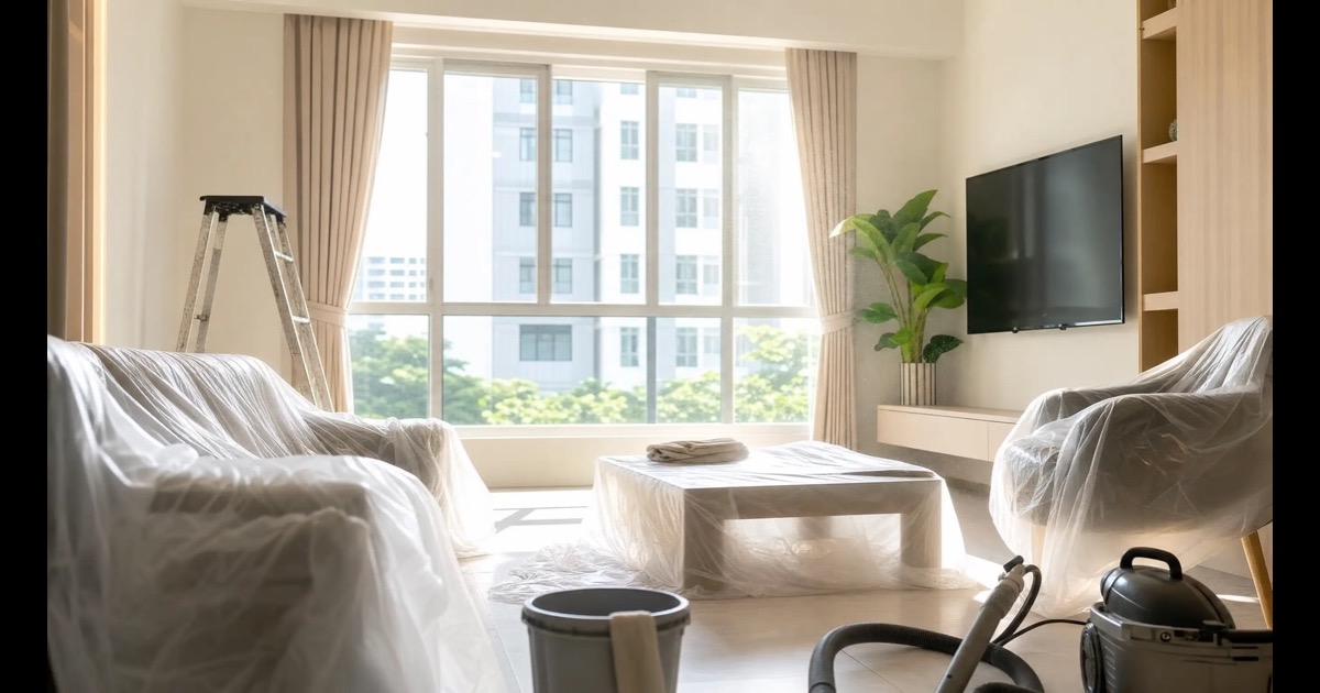 How to Clean Post-Renovation Dust in Singapore