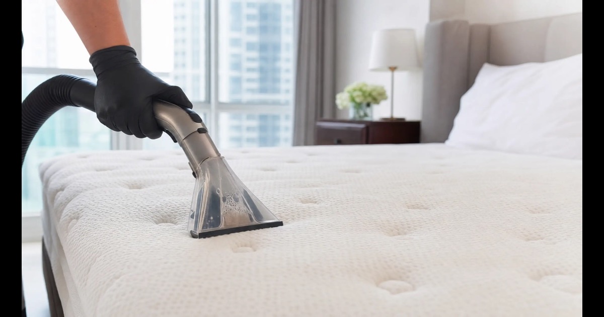 How to clean a soiled mattress in Singapore step by step