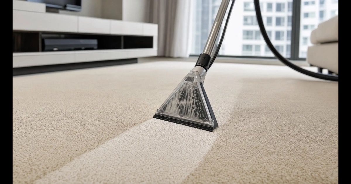 How to clean your carpet at home in Singapore step by step