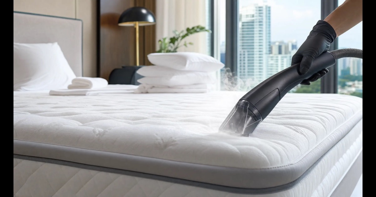 How to clean a latex mattress in Singapore without damage without damage