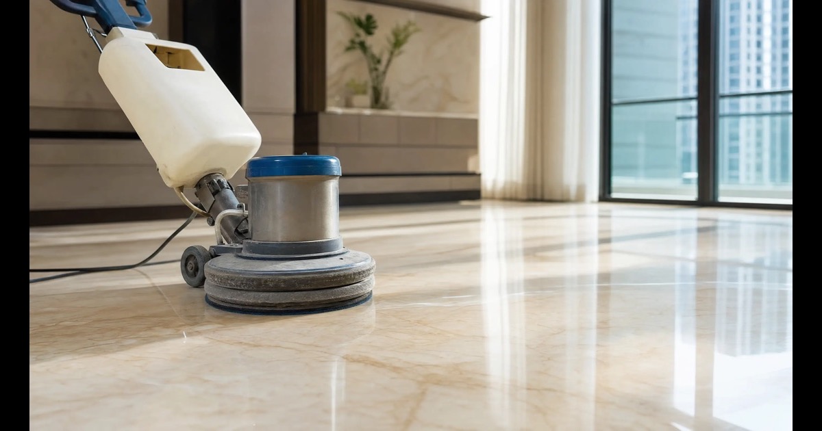 How to clean marble floors in Singapore without dulling them