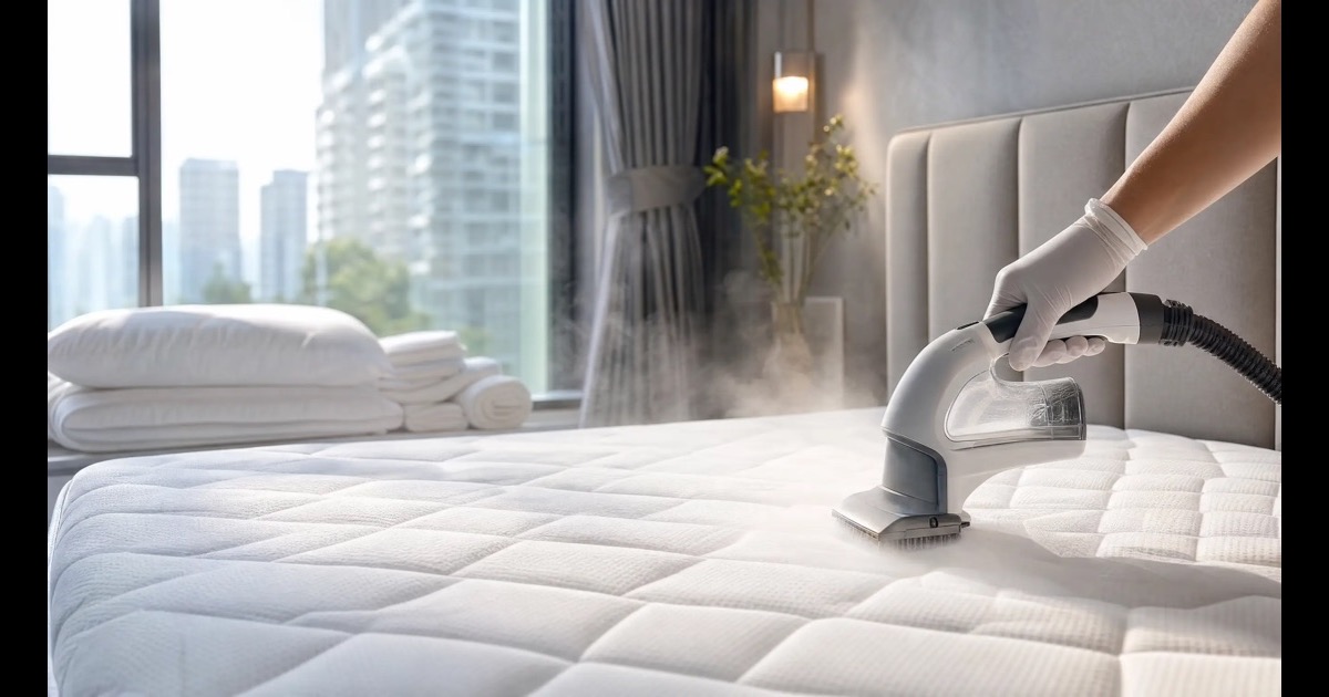 How to clean a mattress at home in Singapore step by step