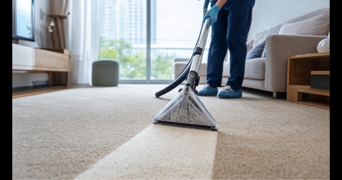 How to clean triexta carpet in Singapore without damage