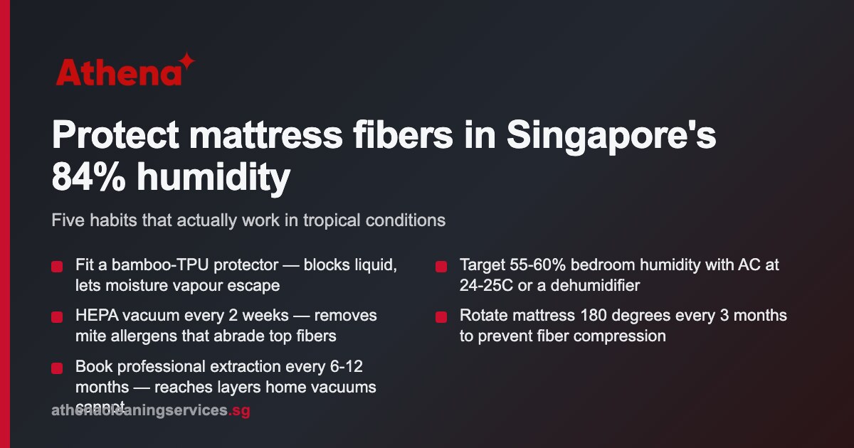 How to protect mattress fibers in Singapore