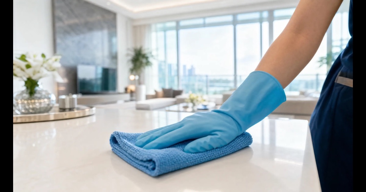 Polishing methods for stone floors in Singapore compared