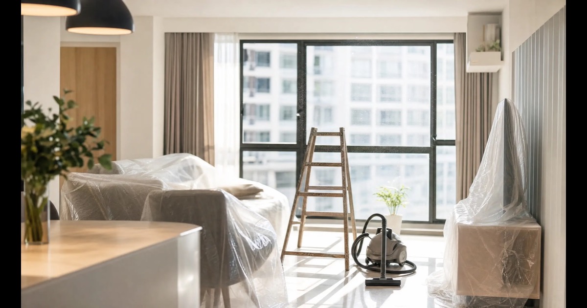 Formaldehyde odour removal after renovation in Singapore