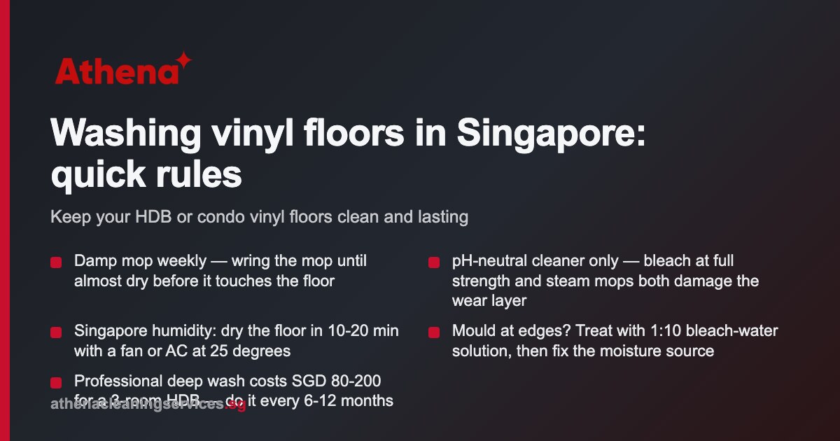 Washing Vinyl Floors Singapore: Complete Guide