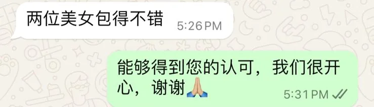 WhatsApp message from Mr Ng & Mdm Tia about hdb hip package