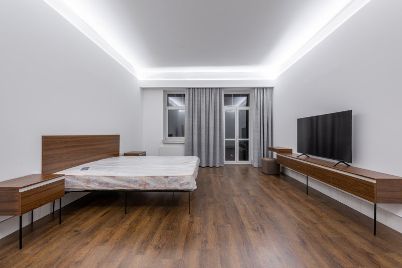 Vinyl floor on an hdb apartment in Singapore.